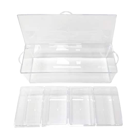 Clear Plastic Condiment Server by Celebrate It™